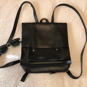 Black backpack